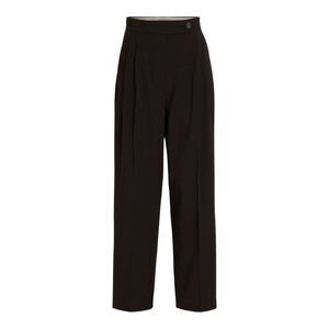 Vila Womens/Ladies Vclry Straight Pants / Black